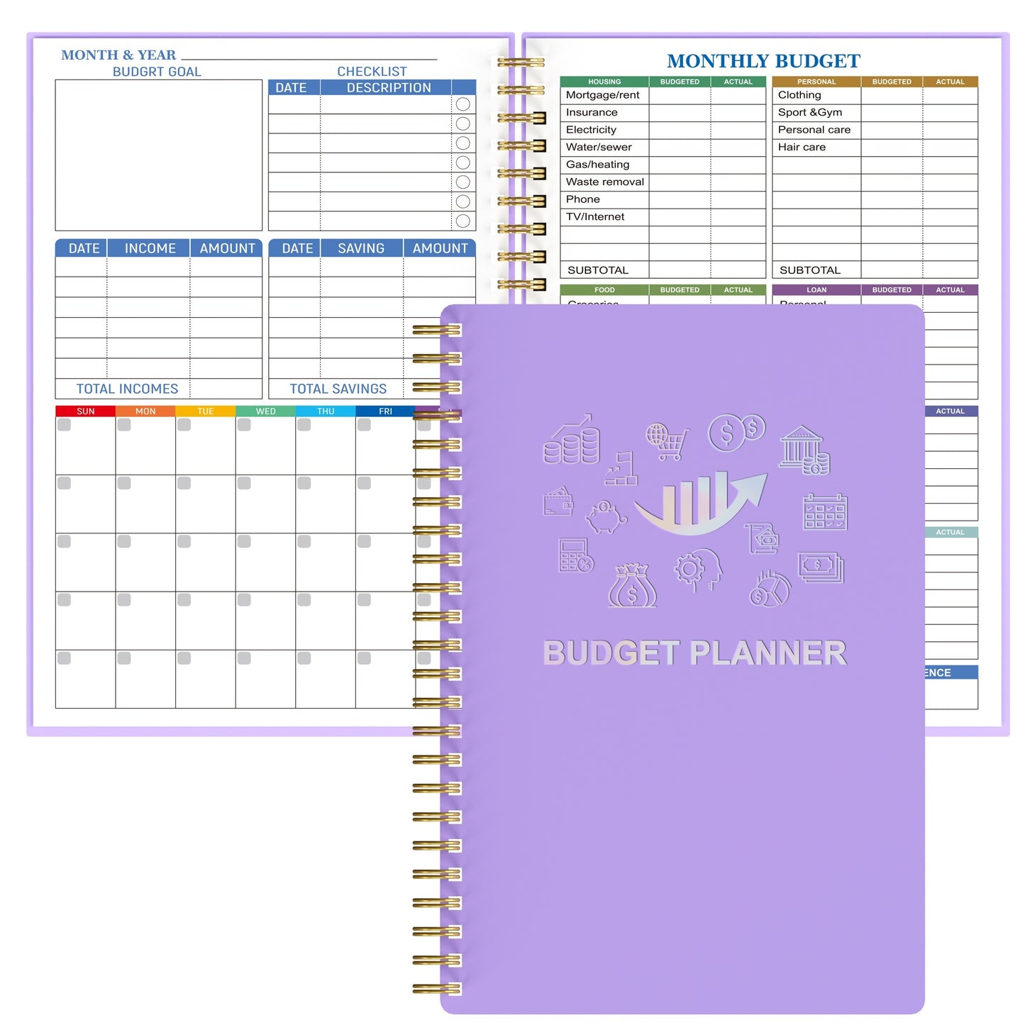 12-Month Budget Planner