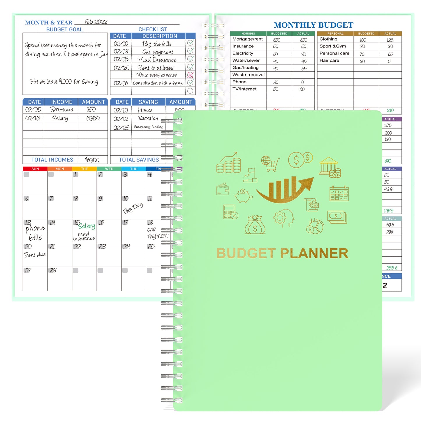 12-Month Budget Planner