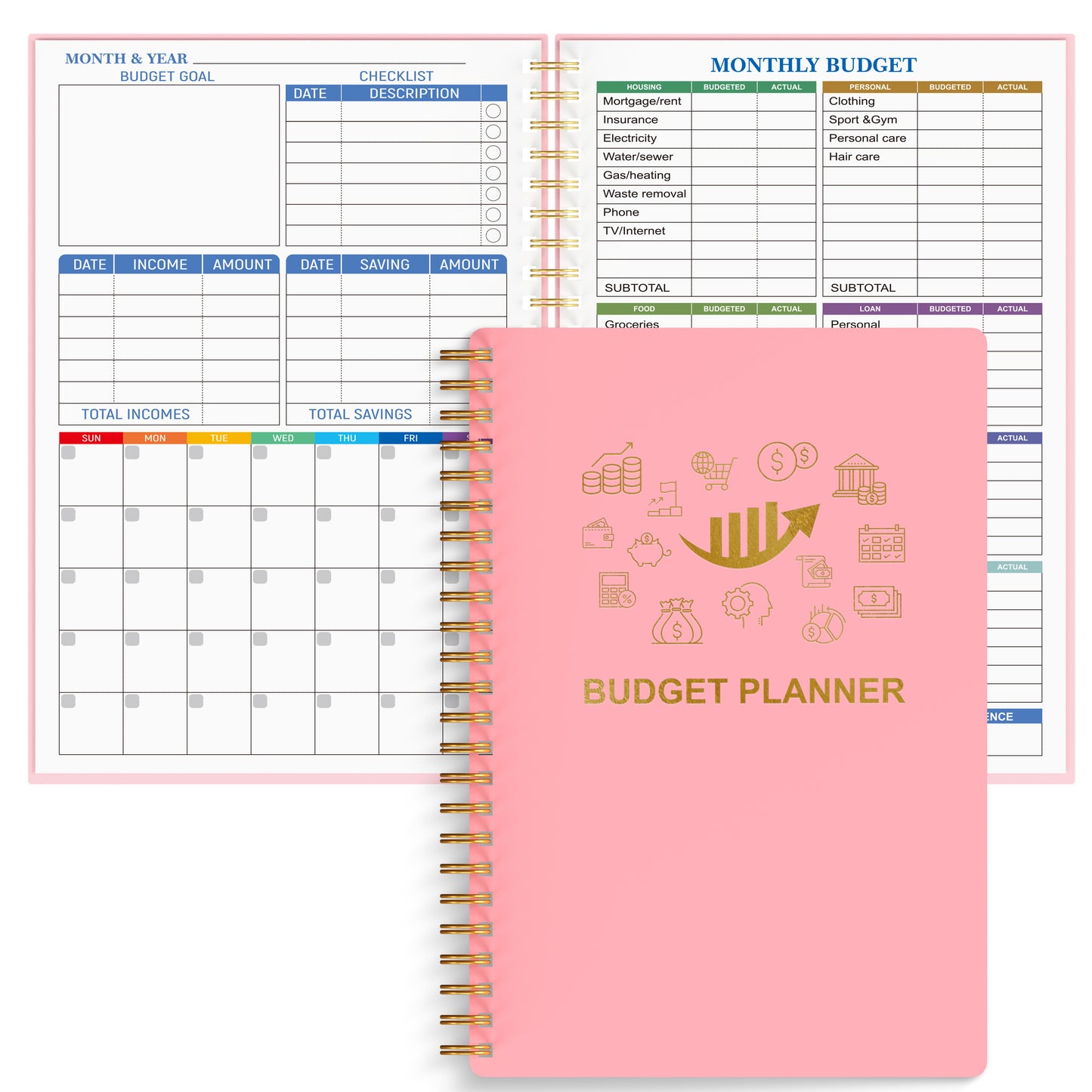12-Month Budget Planner