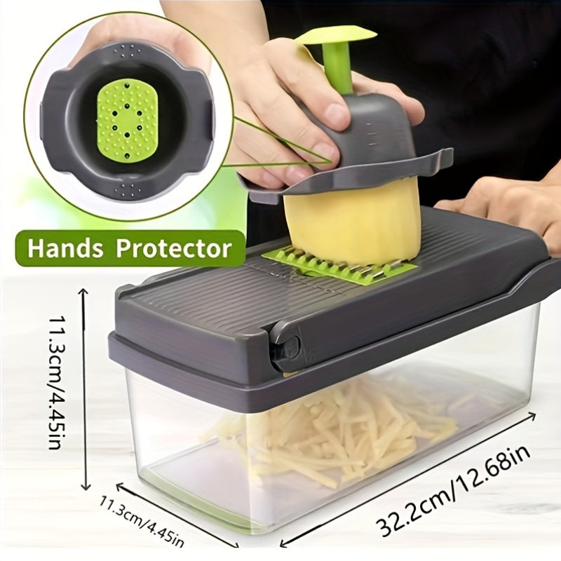 Vegetable Chopper - Multifunctional Manual Food Dicer